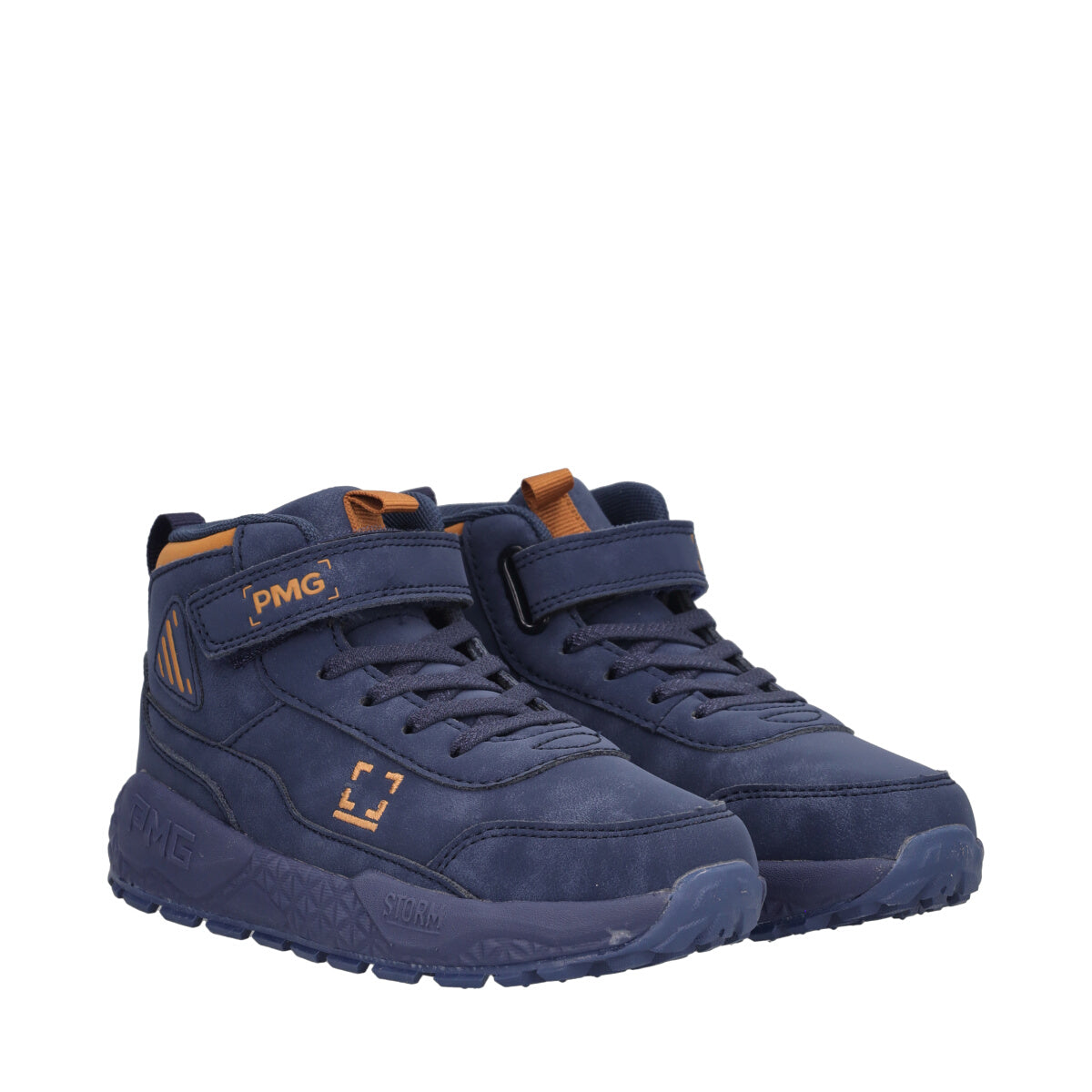 B&G STORM Sneakers Alte Bambino Blu