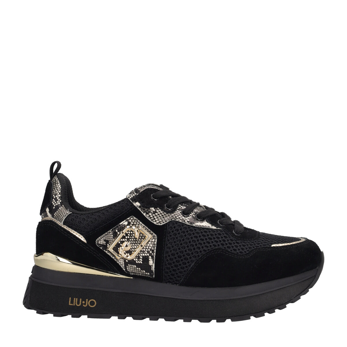LIU JO MAXI WONDER 01 Sneakers Donna Nere