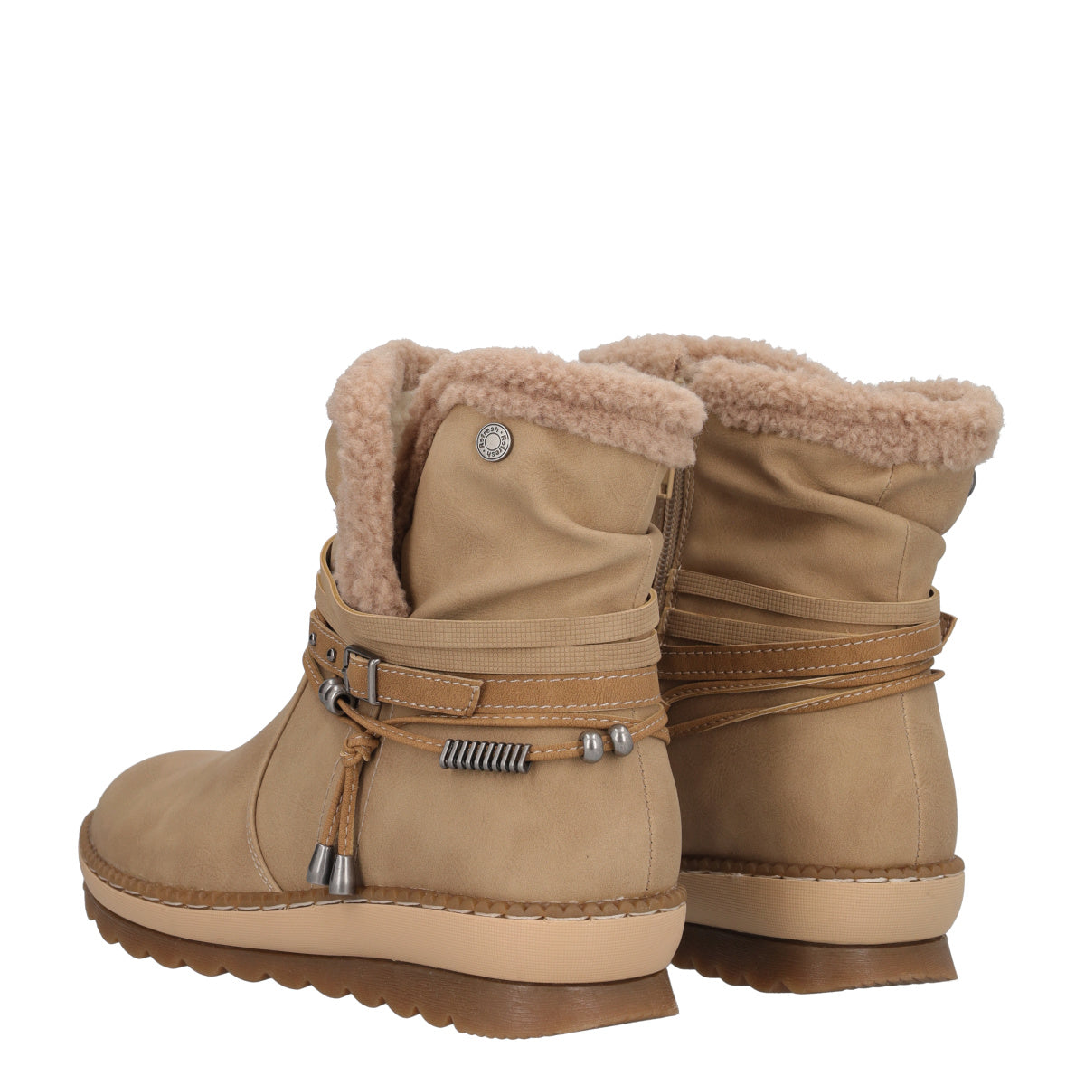 Stivaletti Donna Beige