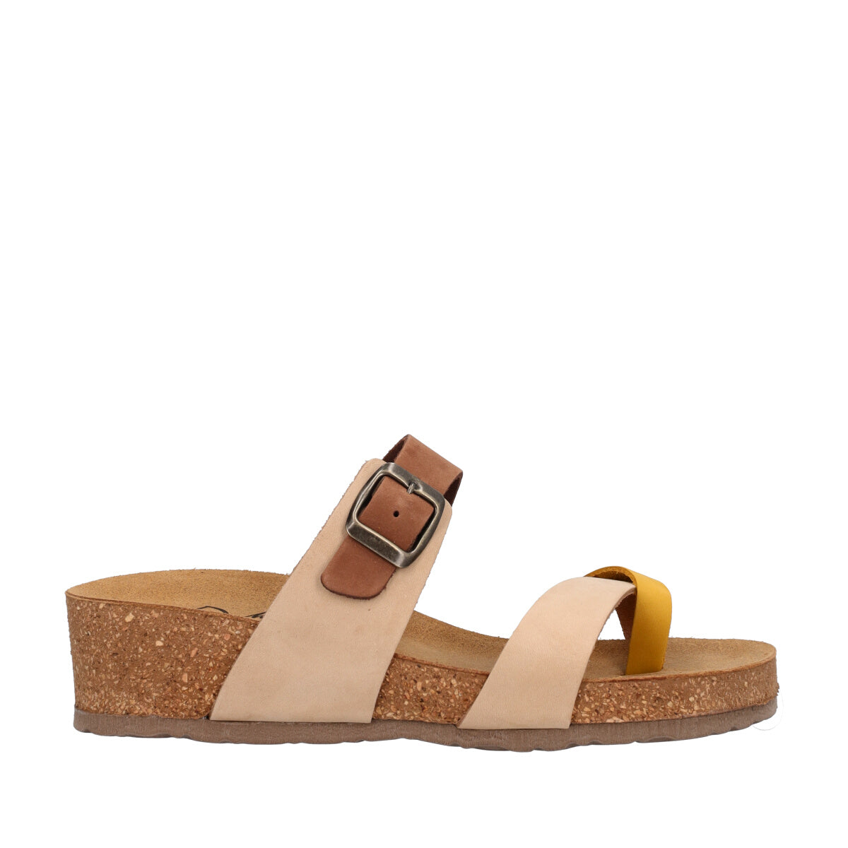 Infradito Donna Moka, Nocciola e Senape