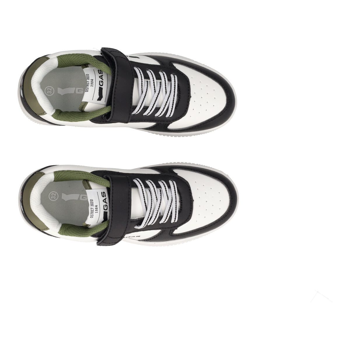 KEVIN LTX SCARPE BAMBINI Sneakers Bambini Bianche e Nere