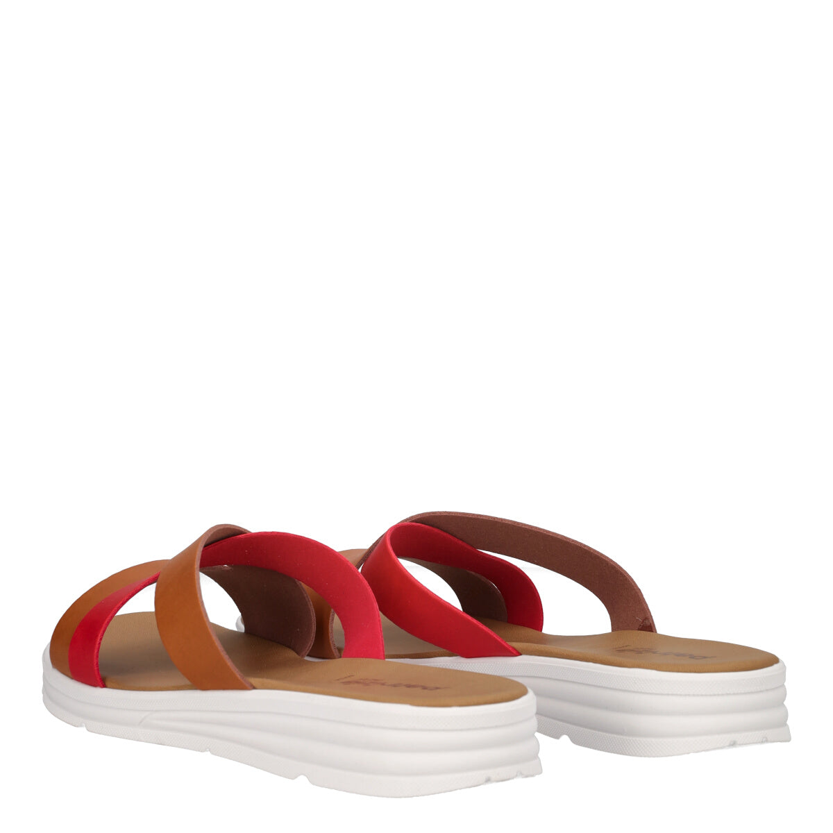 Ciabatte Donna Marroni e Rosse