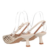 Slingback Donna Off White