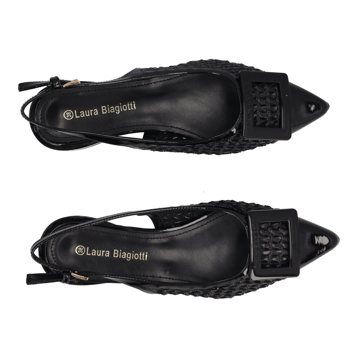 Slingback Donna Nero