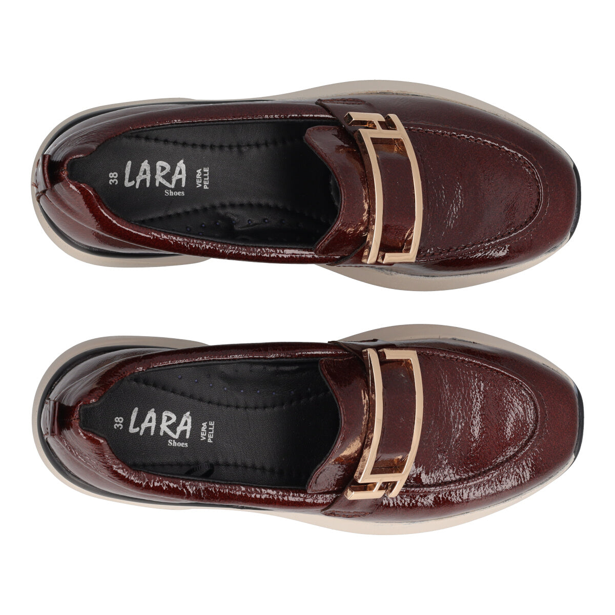 WAY Mocassini Donna Comfort Cognac in Pelle