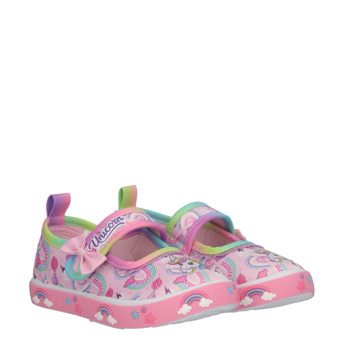 Ballerine Bambina Rosa Unicorni