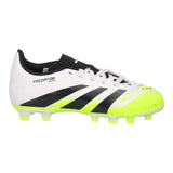 PREDATOR CLUB FG MG Scarpe da Calcio Junior Bianche e Nere