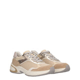 ZARVIA Sneakers Donna Oro e Beige