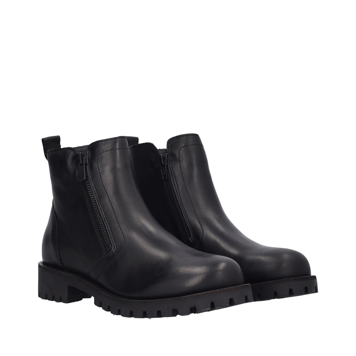 Stivaletti Donna Neri in Pelle