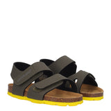 ARIA Sandalo da bambino con doppia chiusura strappo