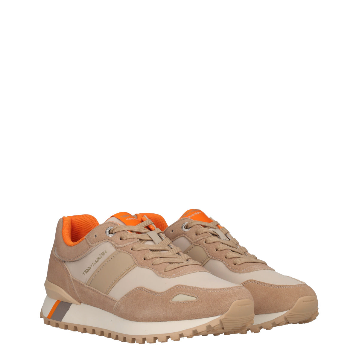 Sneakers Uomo Beige e Arancio