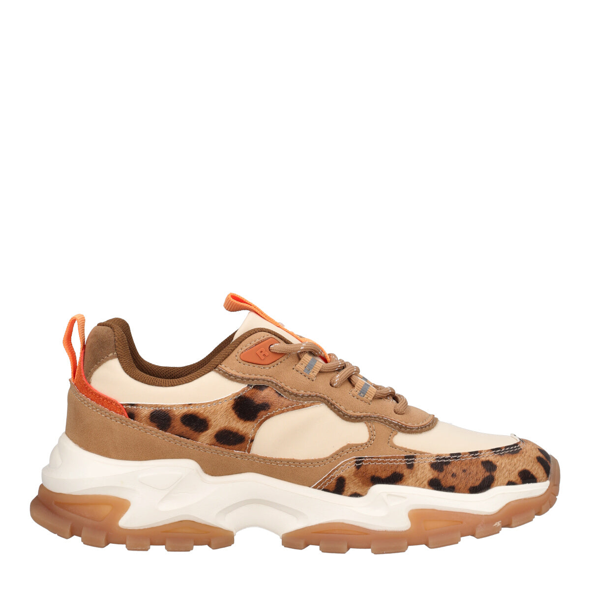 Sneakers Donna Beige e Animalier