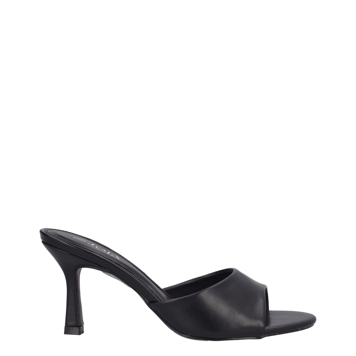 Ciabatte con Tacco Donna Nere