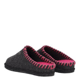 KLOS Ciabatte Donna Grigie e Fucsia