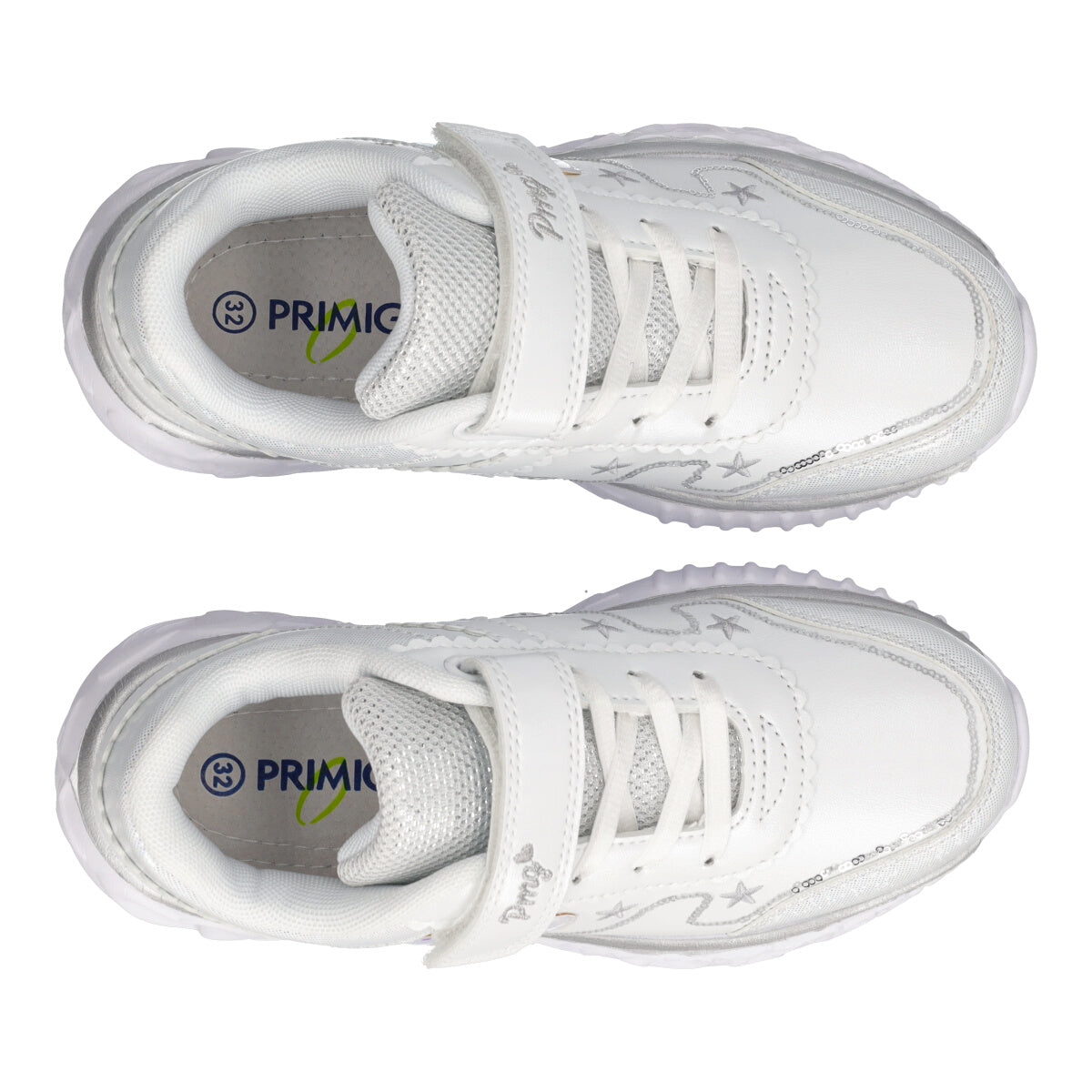 GIRL LIGHT Sneakers Bambina Bianche con Luci