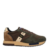 F6 QUEENS 01 WAX Sneakers Uomo Verdi e Marroni