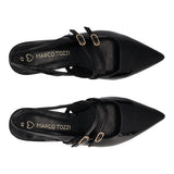 Slingback Donna Nere Lucide