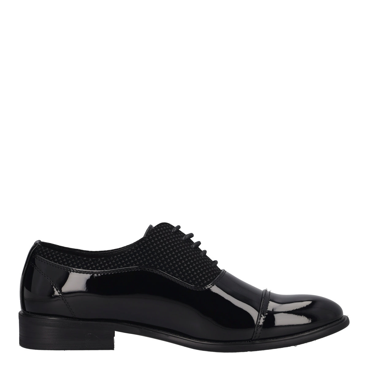 Stringate Uomo Nere in Vernice