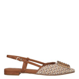 Slingback Donna Camel