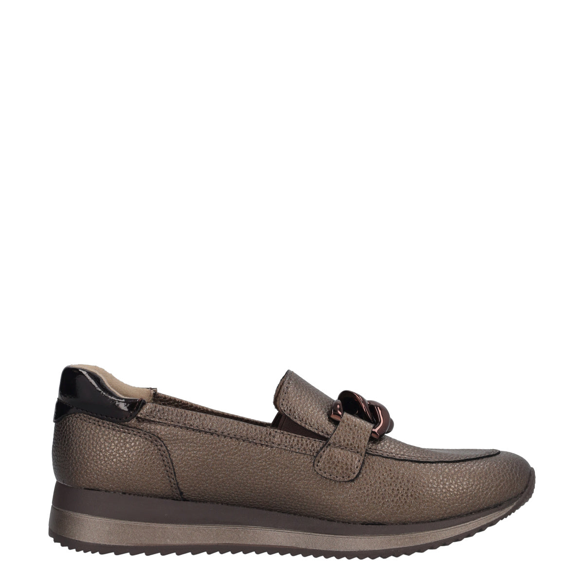 Mocassini Donna Bronzo