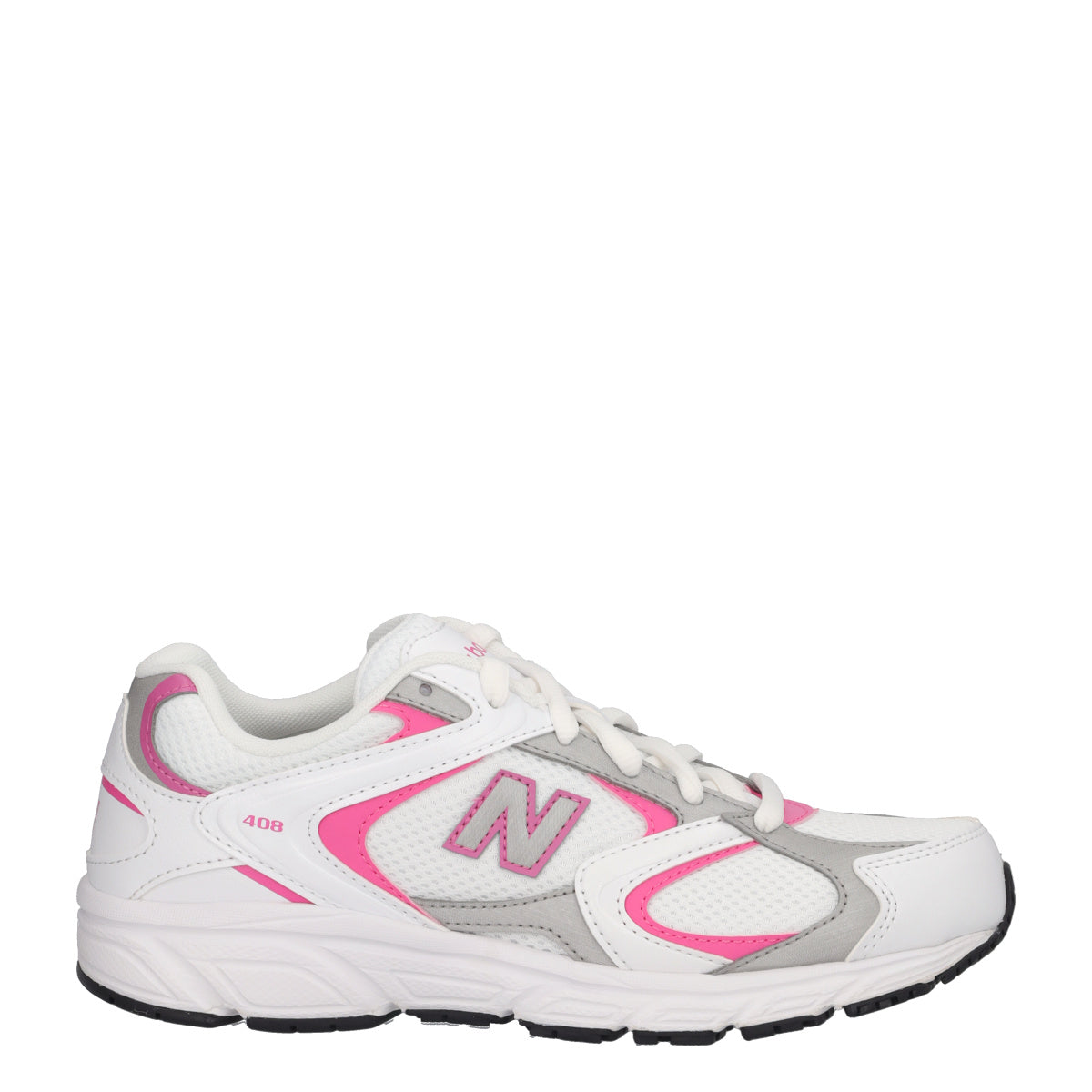 408 Sneakers Bambina Bianche e Rosa