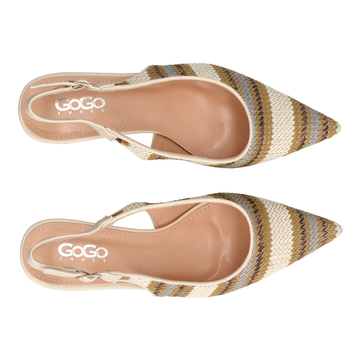 Slingback beige