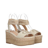 BALI 02 Espadrillas con Zeppa Beige