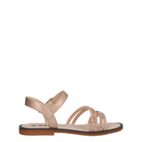 Sandali Bambina Oro Rosa Metallizzato