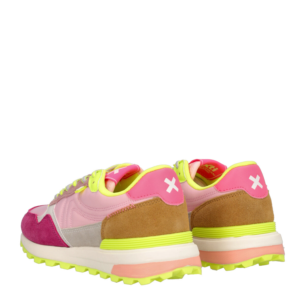 Sneakers Rosa e Gialla Fluo