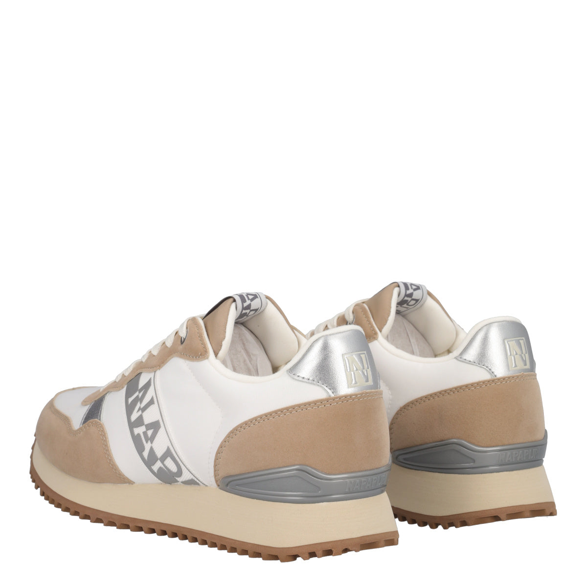 ASTRA 01 Sneakers Donna Beige e Bianche