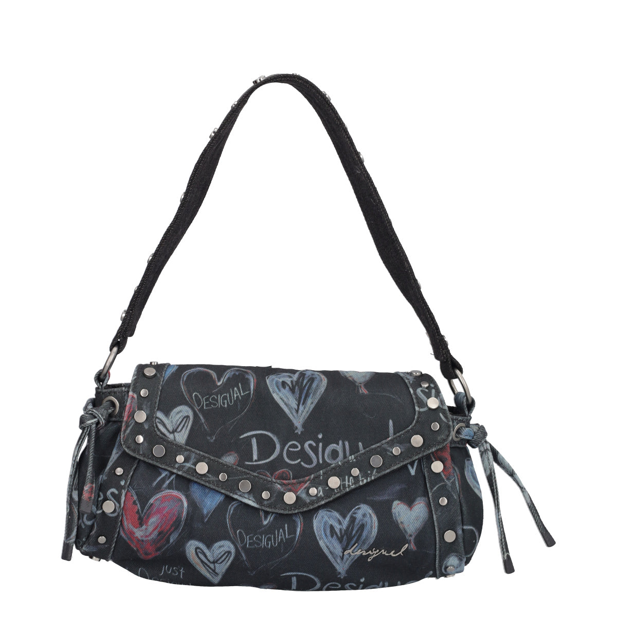 TORIO Borsa Donna Nera Denim