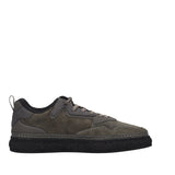 Sneakers Uomo Grigie in Pelle
