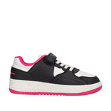 RD25 LOW G PS Sneakers Bassa Bambina Nere, Bianche e Fuxia