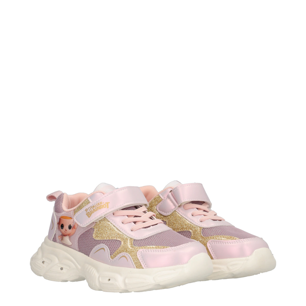 JOY Sneakers Bambina Rosa - con Luci