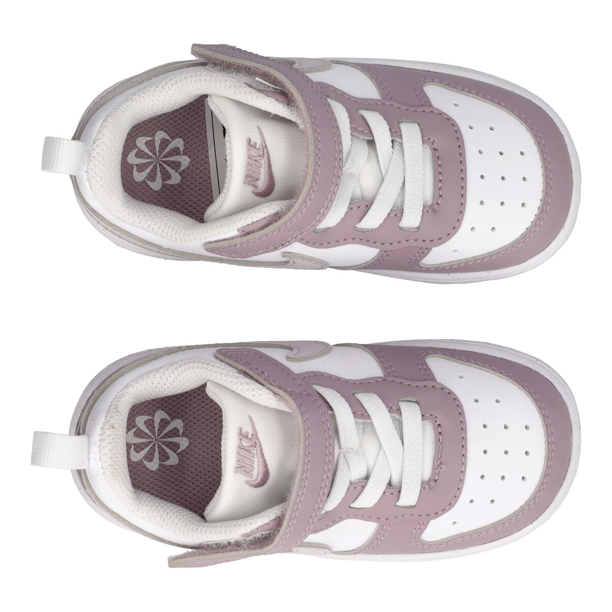 COURT BOROUGH LOW RECRAFT Sneakers bambina Bianche e Malva