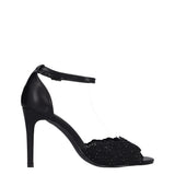 Sandali con tacco 10 Donna Neri