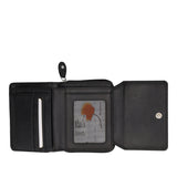 Portafoglio Donna Nero in Pelle