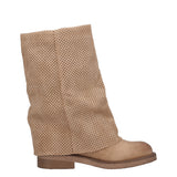 Stivale Donna Beige