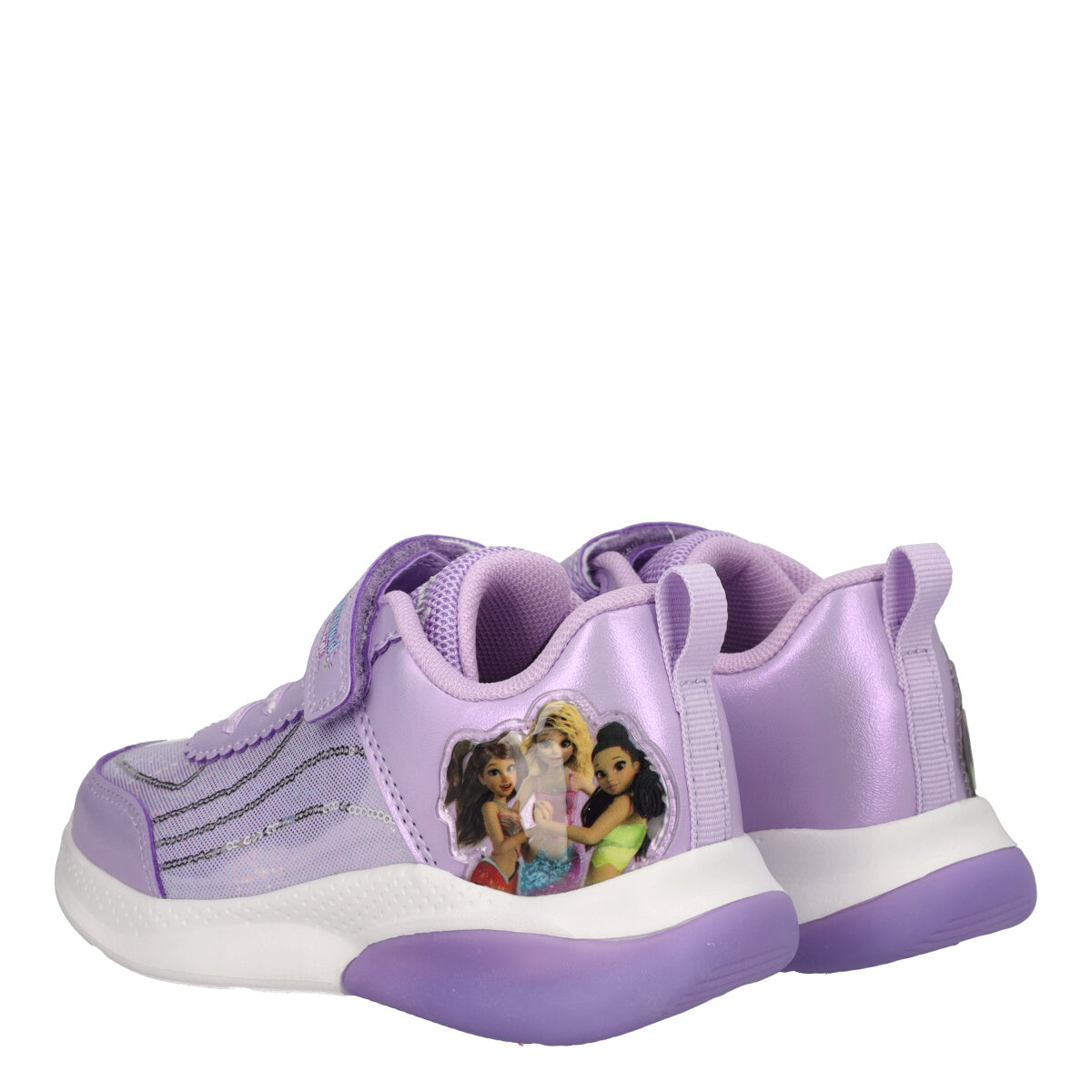 MERMAID B&G LIGHTS Sneakers Bambina Lilla
