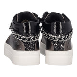 Sneakers Alte Bambina Grigio Fucile
