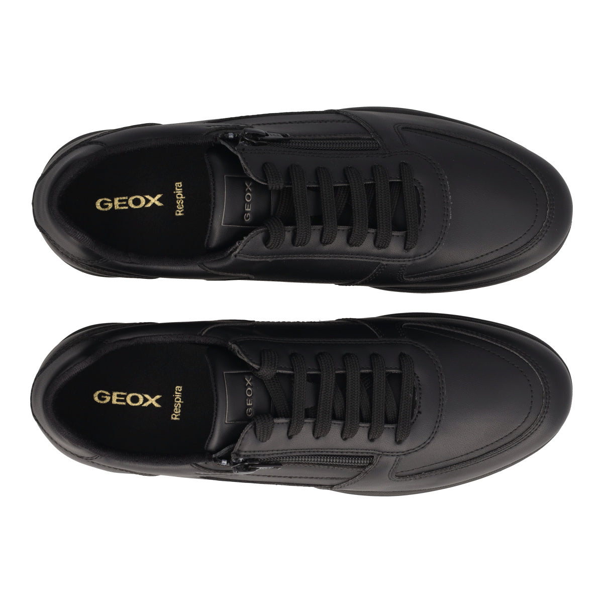 AVERY Sneaker Uomo Nera con zip