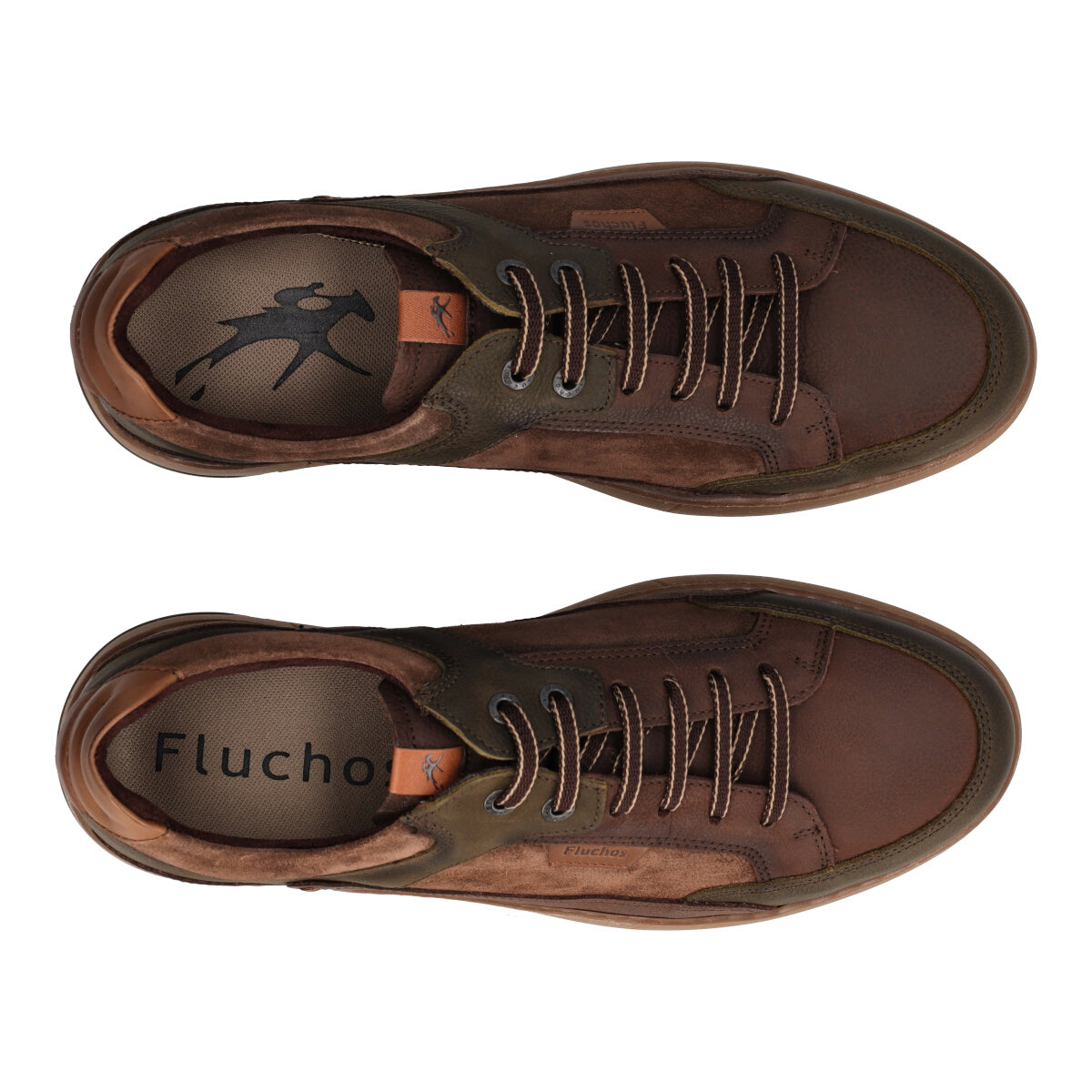 JEFF Stringate Uomo Marroni