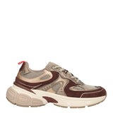 Sneakers Donna Marrone e Beige