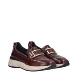 WAY Mocassini Donna Comfort Cognac in Pelle