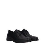 Stringate Uomo Nere in Pelle