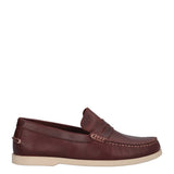 Mocassini Uomo Burgundy in Pelle