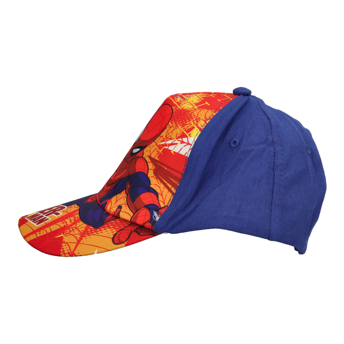Cappello con Visiera Bambino Blu e Rosso Spider-Man