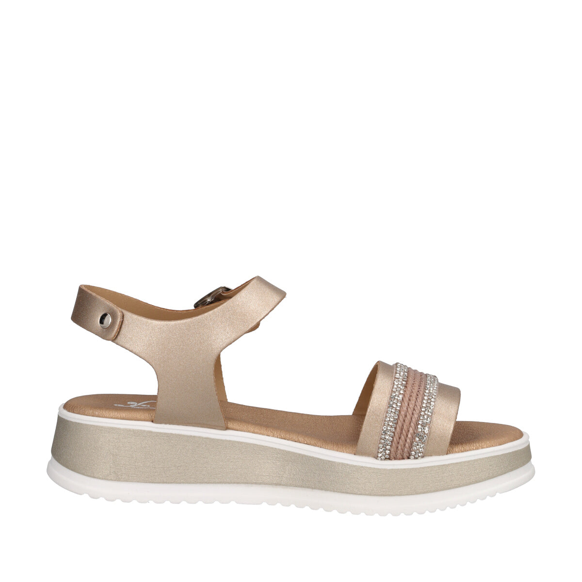 Sandali Bambina Platino