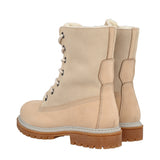 RIVER 2 Polacchi Donna Crema In Pelle