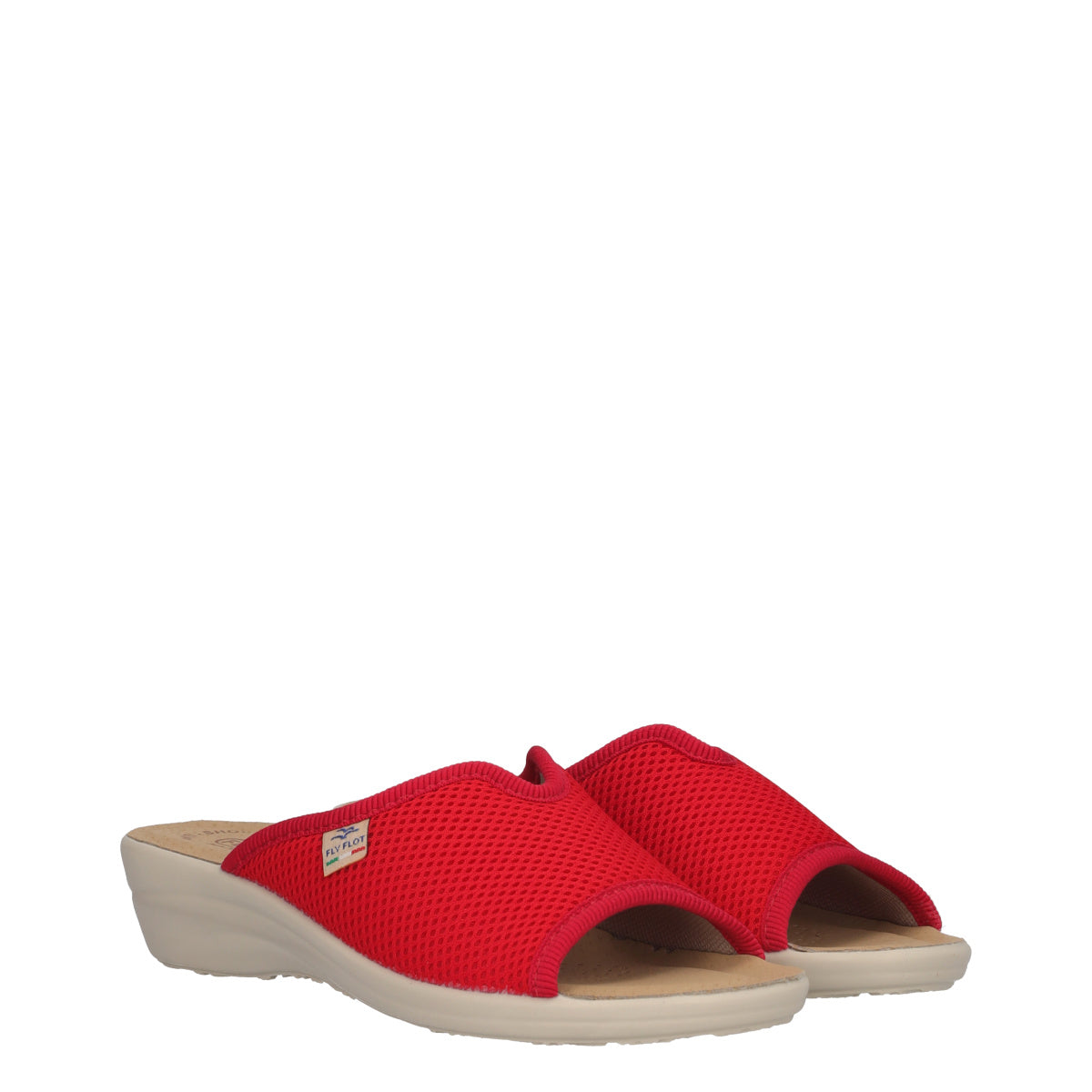 Ciabatte Comfort Donna Rosse